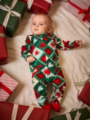 Seraphine Multi Celestial Family Matching Christmas Pyjama Set (0-12mths) - Image 3 of 3