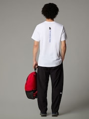 The North Face White Vertical Print 100% Cotton T-Shirt - Image 3 of 5