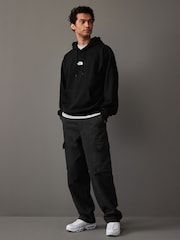 The North Face Black Black Mens Zumu 100% Cotton Hoodie - Image 2 of 7
