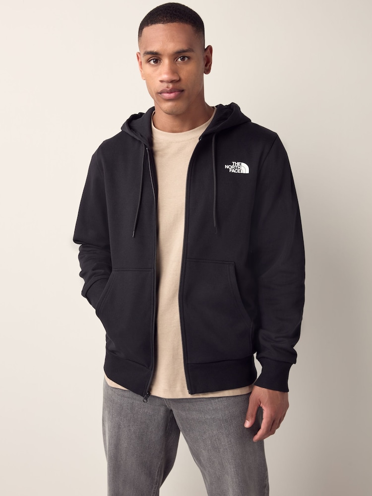 The North Face Black Simple Dome Full Zip Hoodie - Image 1 of 6