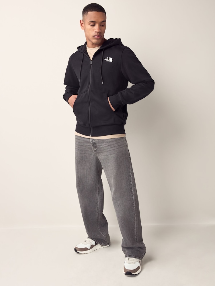 The North Face Black Simple Dome Full Zip Hoodie - Image 2 of 6