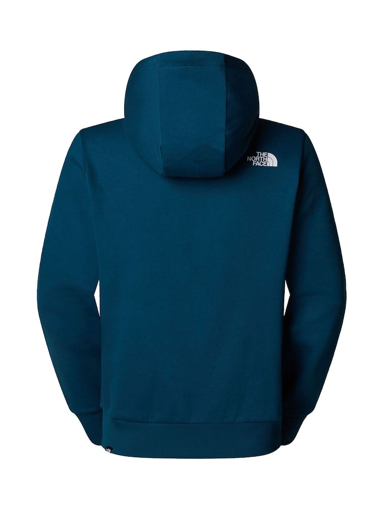 The North Face Blue Simple Dome Hoodie - Image 2 of 2
