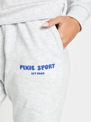 PixieGirl Petite Grey Pixie Sport Joggers - Image 5 of 5