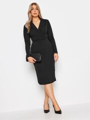 M&Co Black Tuxedo Dress - Image 1 of 4