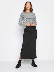 Long Tall Sally Black Scuba Cargo Skirt - Image 3 of 4