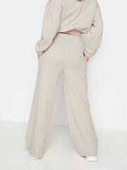 PixieGirl Petite Natural Los Angeles Embroidered Wide Leg Joggers - Image 4 of 5
