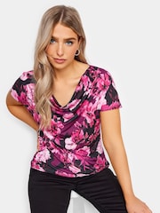 Pink - M&Co Cowl Neck Top - Bild 1 von 5