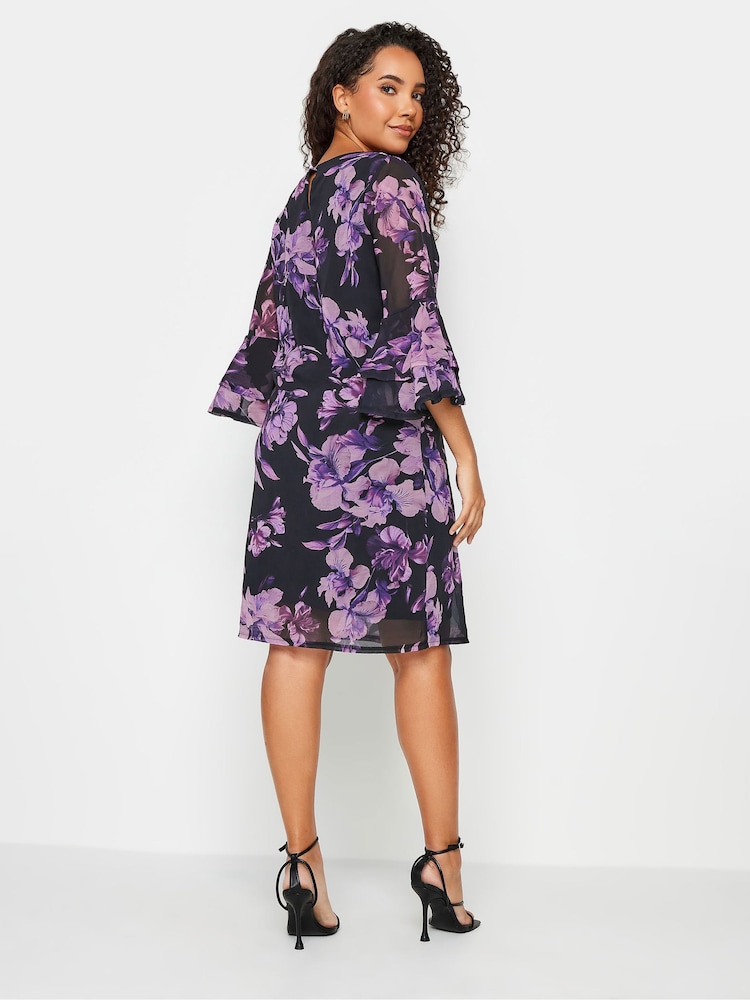 M&Co Flute Sleeve Shift Dress - Image 2 of 5