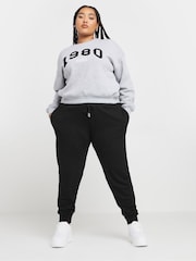 Pantalones de chándal elásticos de Yours Curve - Imagen 4 de 5