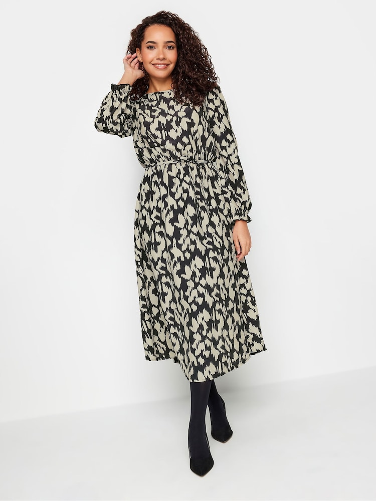 Schwarz - M&Co Long Sleeve Smock Dress - Bild 2 von 5 Schwarz - M&Co Long Sleeve Smock Dress - Bild 2 von 5