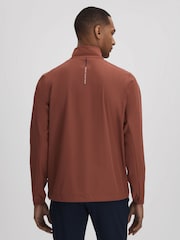 Reiss Rust Dalton Castore Water Repellent Track Jacket - Image 5 of 8