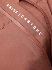 Reiss Rust Dalton Castore Water Repellent Track Jacket - Image 8 of 8