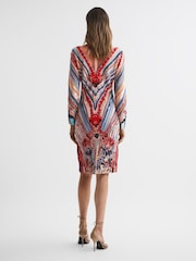 Raishma Embellished Textured Mini Dress - Image 4 of 6