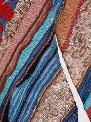 Raishma Embellished Textured Mini Dress - Image 6 of 6