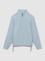 Blau & Silberfarben - Reiss Dalton Castore Wasserabweisende Trainingsjacke - Bild 2 von 7