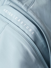 Blau & Silberfarben - Reiss Dalton Castore Wasserabweisende Trainingsjacke - Bild 7 von 7