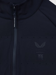 Reiss Midnight Navy Cruze Castore Water Repellent Hybrid Quilted Jacket - Image 8 of 8