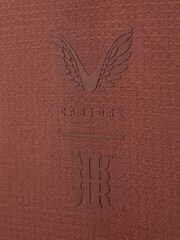 Reiss Rust Jax Castore Performance Crew Neck T-Shirt - Image 6 of 6