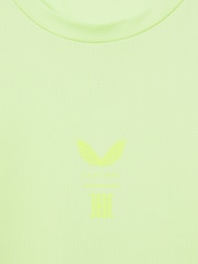 Reiss Iced Citrus Yellow Kash Castore Performance Long Sleeve Top - Image 9 of 9