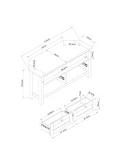 Dove Malvern TV Unit - Image 2 of 8
