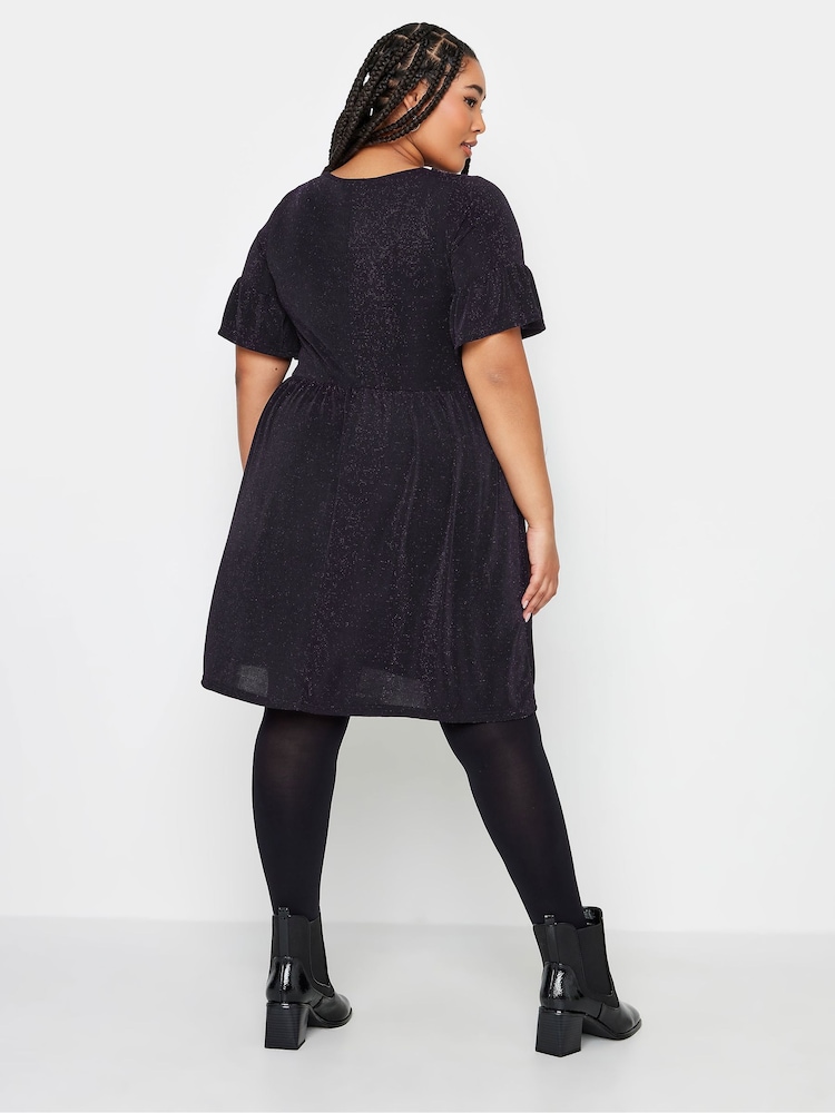 Lila - Yours Curve Peplum Papillote​​​​​​​ Tunika​​​​​​​ - Bild 2 von 4