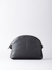 Lakeland Leather Black Elterwater Curved Cross-Body Bag - Image 2 of 6