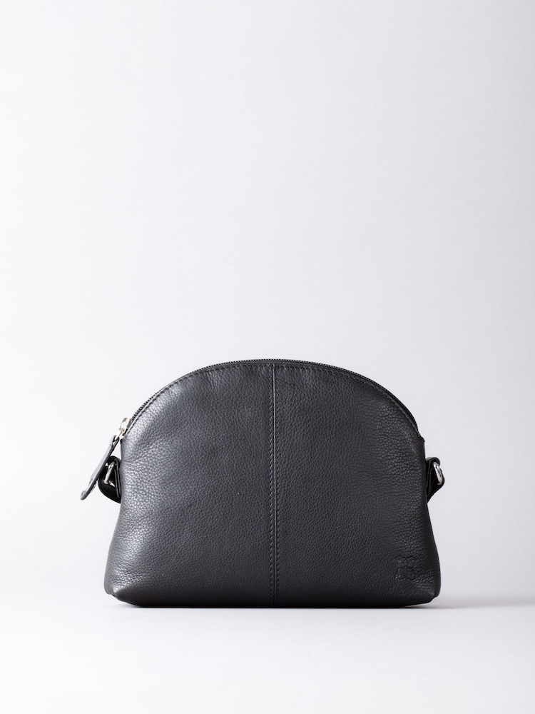 Schwarz - Lakeland Leather Elterwater Curved Cross-Body Bag - Bild 2 von 6 Schwarz - Lakeland Leather Elterwater Curved Cross-Body Bag - Bild 2 von 6
