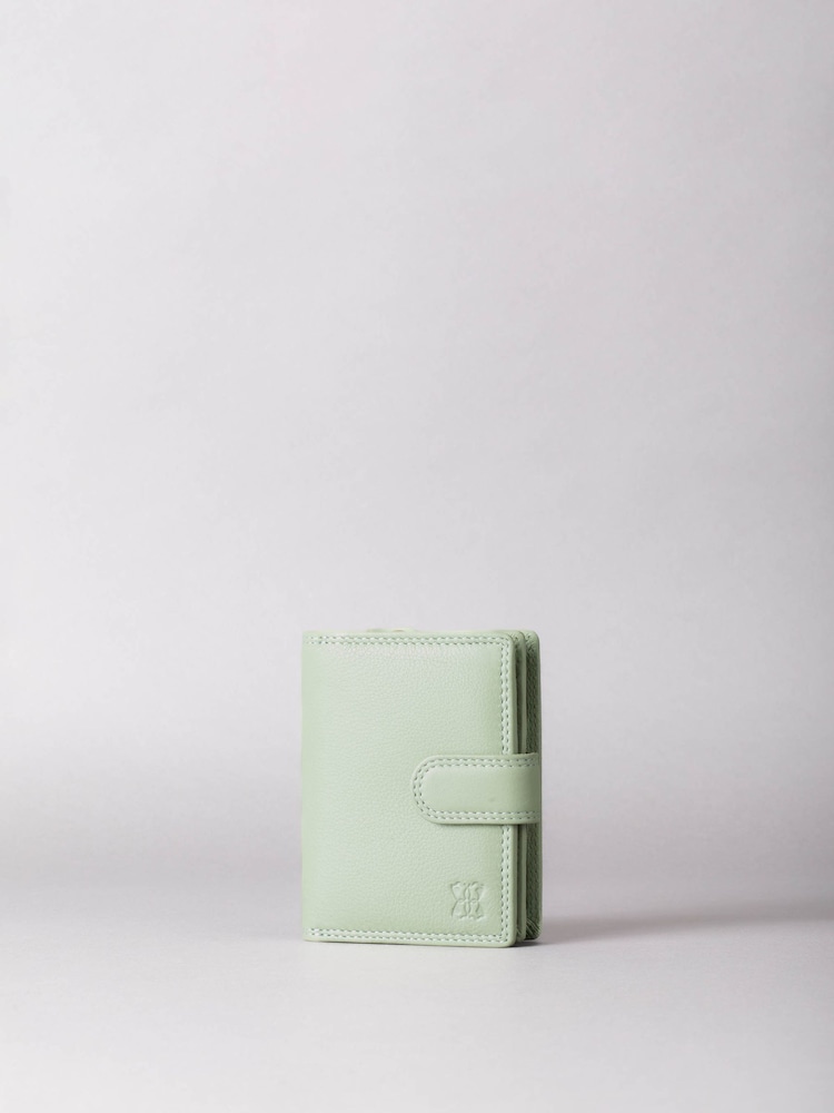 Lakeland Leather Green Small Tab Purse - Image 1 of 4
