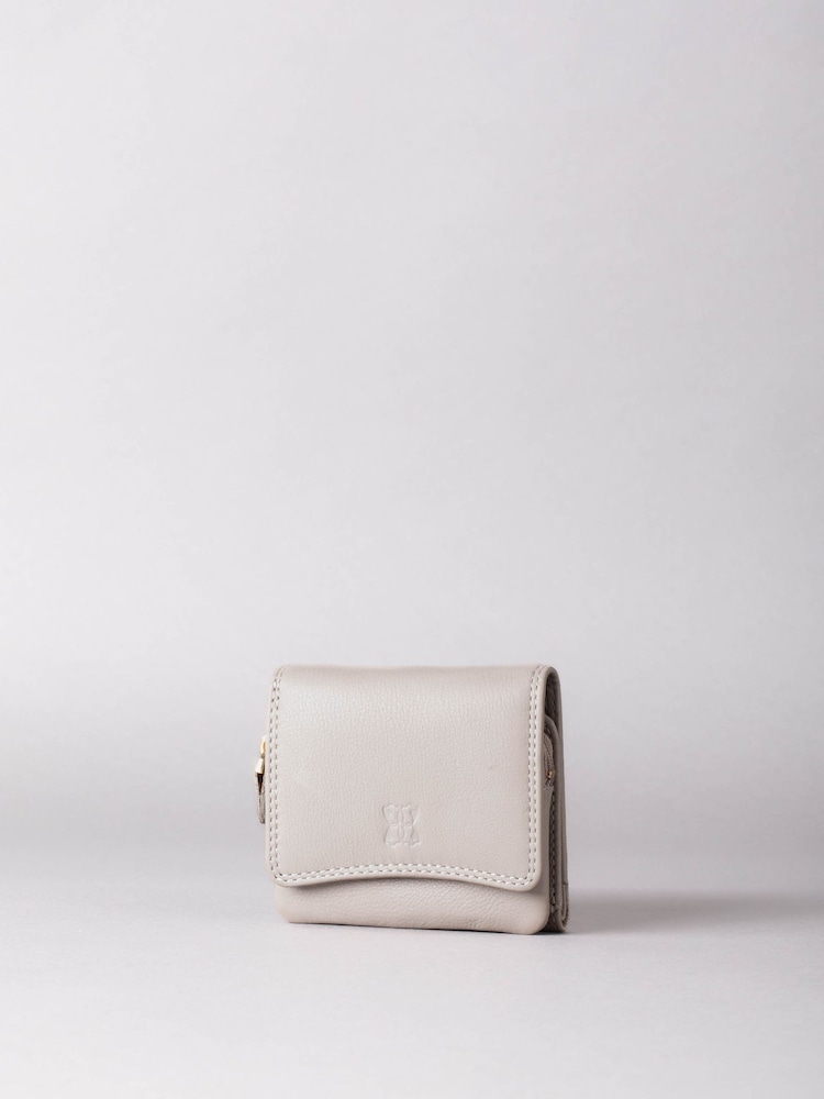 Harmaa - Lakeland Leather Pieni Flapover Kukkaro - Kuva 2 / 4