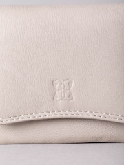 Harmaa - Lakeland Leather Pieni Flapover Kukkaro - Kuva 4 / 4