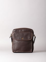 Lakeland Leather Brown Kelsick Leather Reporter Bag - Image 2 of 7