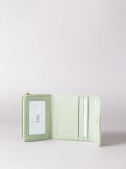 Lakeland Leather Green Small Flapover Purse - Image 3 of 4