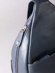 Lakeland Leather Blue Langdale Backpack - Image 4 of 5