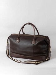 Lakeland Leather Brown Kelsick Leather Holdall - Image 2 of 9
