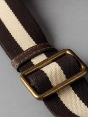 Lakeland Leather Brown Kelsick Leather Holdall - Image 7 of 9