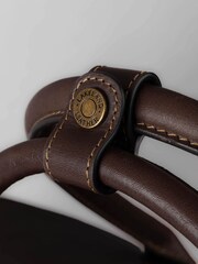 Lakeland Leather Brown Kelsick Leather Holdall - Image 8 of 9