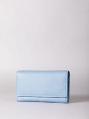 Lakeland Leather Sky Blue Large Purse - Image 1 of 4