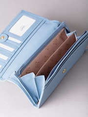 Lakeland Leather Sky Blue Large Purse - Image 4 of 4