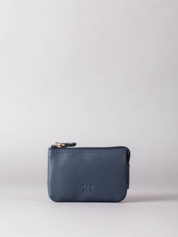 Lakeland Leather Navy blue Multi Pocket Coin Purse - Image 2 of 5