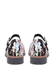 Zwart/wit - Pavers Mary Jane Buckle Shoes with Chunky Sole - Image 3 of 5