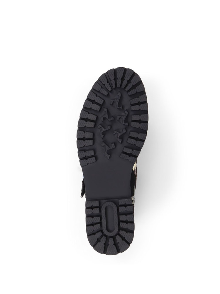Zwart/wit - Pavers Mary Jane Buckle Shoes with Chunky Sole - Image 5 of 5