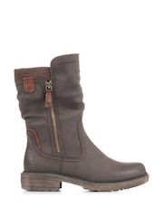 Pavers Ruched Calf Boots - Image 2 of 5