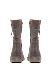 Pavers Ruched Calf Boots - Image 3 of 5