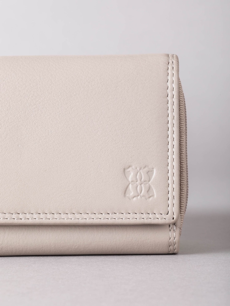 Lakeland Leather Grey Small Purse - Image 5 of 5