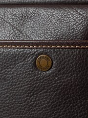 Lakeland Leather Brown Kelsick Leather Messenger Bag - Image 6 of 9