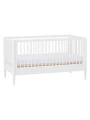 Gaia Baby All White Eos Nursery Cot Bed - Image 4 of 4
