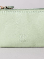 Lakeland Leather Green Multi Pocket Coin Purse - Image 4 of 4