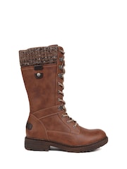 Pavers Lace-Up Calf Boots - Image 1 of 5