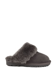 Pavers Sheepskin Lined Slippers - Image 1 of 5
