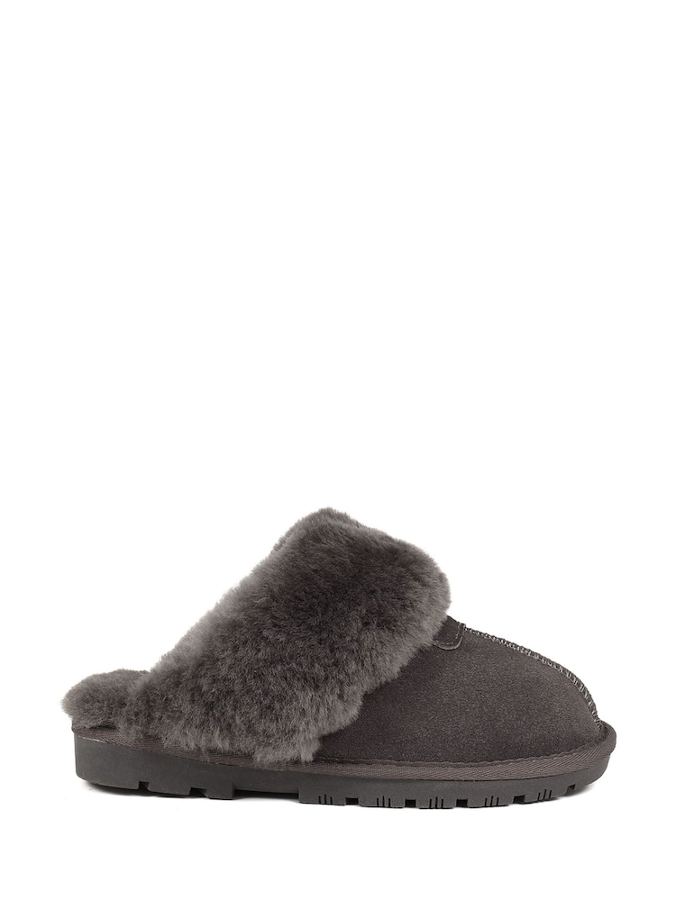 Pavers Sheepskin Lined Slippers - Image 1 of 5
